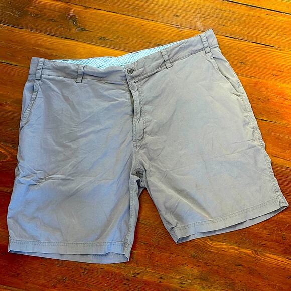 TASC Performance flat front chino dress shorts sz 40 - Picture 1 of 6